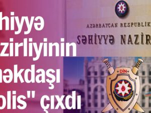 Səhiyyə Nazirliyinin əməkdaşı “polis” çıxdı – İDDİA – RƏSMİ AÇIQLAMA – SƏS YAZISI