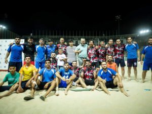 Gənclərin ilk çimərlik futbolu kubokunun final mərhələsi baş tutub