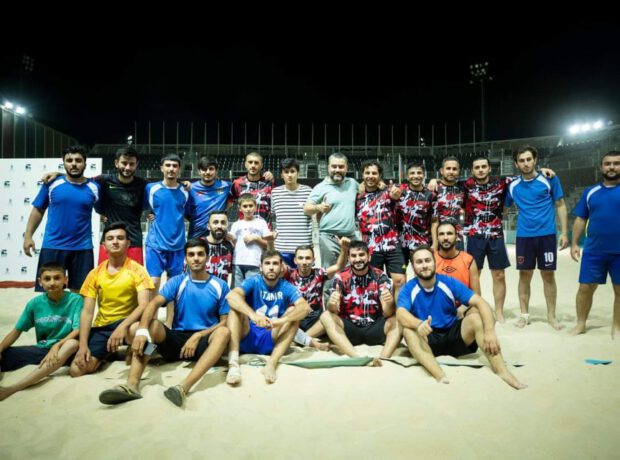 Gənclərin ilk çimərlik futbolu kubokunun final mərhələsi baş tutub Gənclərin ilk çimərlik futbolu kubokunun final mərhələsi baş tutub