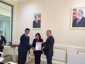 Gədəbəydə özbəkistanlı şairənin “44 gün” adlı kitabının təqdimatı olub – FOTOLAR