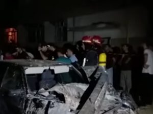Azərbaycanda güclü partlayış: ölən var – FOTO