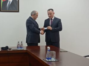 Vüqar Oruc Tahir Budaqovla görüşüb – FOTOLAR
