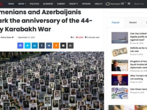 44 günlük Qarabağ müharibəsinin ildönümü – “Foreign Policy News”da