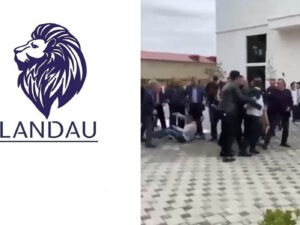 Arif Qaraşova məxsus “Landau School”da mühafizəçi şagirdin anasına qarşı tərbiyəsizlik edib və atasını döyüb – İDDİA (VİDEO)