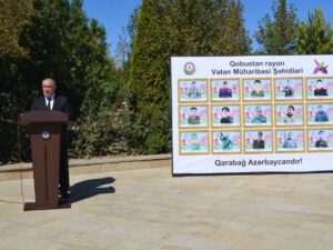 Qobustan rayonunda Şəhidlərimizin xatirəsi ehtiramla yad olunub – FOTOLAR