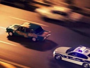 Yol polisinin gözləri qarşısında avtoxuliqanlıq etdi – VİDEO
