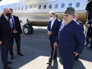 Azərbaycan və Türkiyənin dini liderləri Qarabağa getdi