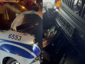 Bakıda “Gelandewagen” PPX maşını ilə toqquşdu: Xəsarət alan var – YENİLƏNİB