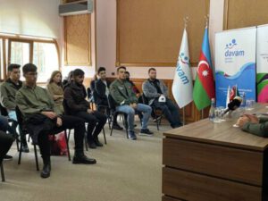 Türkiyədən təhsil üçün Azərbaycana gələn gənclərlə görüş keçirilib