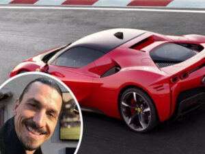 İbrahimoviç yubileyində özünə 450 minlik “Ferrari” hədiyyə etdi