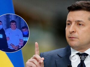 Zelenski Saakaşvilinin həbsindən narahatdır