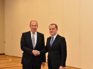 Ceyhun Bayramovla Lavrovun görüşü baş tutdu – FOTOLAR