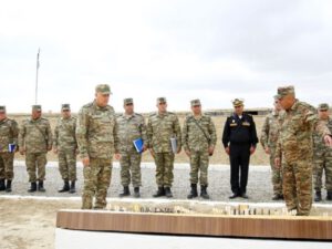 Baş Qərargah rəisi mühəndis-istehkam qoşunlarının hazırlığını yoxladı (VİDEO/FOTOLAR)