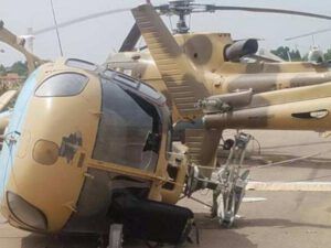8,8 milyon dollar daşıyan helikopter qəzaya uğradı