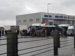 Bakıda qazilər yolu bağladı – DİN-dən AÇIQLAMA
