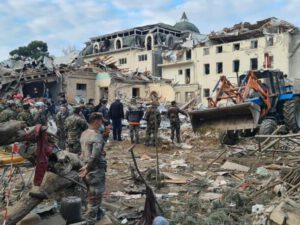 Ermənilərin Gəncədə törətdiyi ilk terrordan bir il ötür