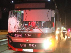 Bakıda avtobus qəzası – ölən var