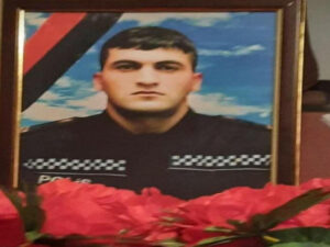 Ağdaşda 22 yaşlı polis əməkdaşı vəfat edib