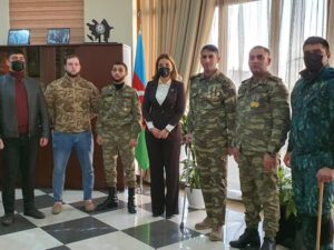 Könül Nurullayeva Nizami rayonunun qaziləri ilə növbəti görüşünü keçirib – FOTOLAR