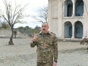 İlham Əliyev: “Bütün məsuliyyət Ermənistanın hərbi-siyasi rəhbərliyinin üzərinə düşür”