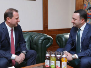 Gürcü və erməni nazirlər Azərbaycanla sərhəddəki vəziyyəti müzakirə etdilər