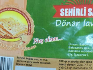 “Sehirli Saç” satdığı lavaşda saxta istehsal tarixi göstərir -VİDEO