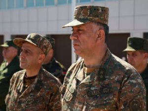 Ermənistanda Baş Qərargah rəisinin müavini vəzifəsindən azad edildi