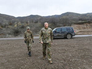 İlham Əliyev və Mehriban Əliyeva Hadrutda