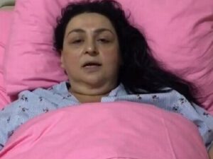 Xərçəngdən əziyyət çəkən “Toppuş bacı” nın xəstəxanadan görüntüləri YAYILDI – FOTO