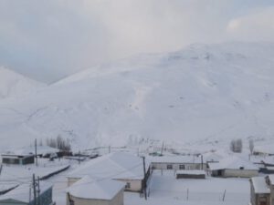 Azərbaycanın bu bölgəsinə güclü qar yağdı – FOTO