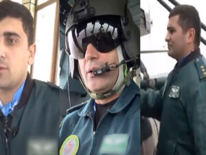 Helikopter qəzasında şəhid olan zabitlərimizin xidmət zamanı görüntüləri – VİDEO
