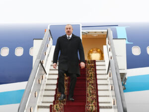 İlham Əliyev Ukraynaya getdi