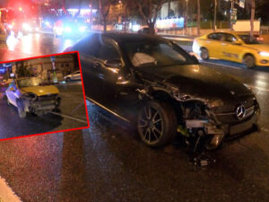 Türkiyədə AZE 99-MB-888 nömrəli “Mercedes” qəza törətdi – FOTOLAR