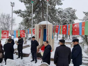 Rəsulzadənin Ankaradakı məzarı ziyarət edildi