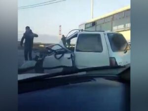 Bakıda marşrut avtobusu dəhşətli qəza törətdi – VİDEO