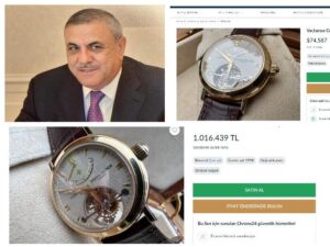 Daha bir deputatın 127 minlik saatı – FOTOLAR