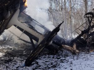 Rusiyada “An-2” təyyarəsi qəzaya uğradı – 2 ölü (VİDEO)