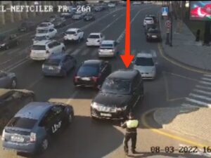 Bakıda bahalı “Range Rover”lə “protiv” gedən sürücü kimdir?