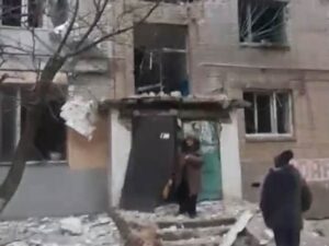 Ukraynada azərbaycanlıların sıx yaşadığı məhəllə “Qrad” atəşinə tutulub
