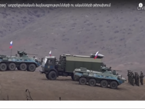 Xocalının kəndində “sülhməramlı”lar, separatçıların “bayrağı”, səngər qazılır… – VİDEO