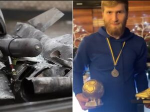 Ukraynalı futbolçu və anası Rusiya bombardmanı nəticəsində öldü