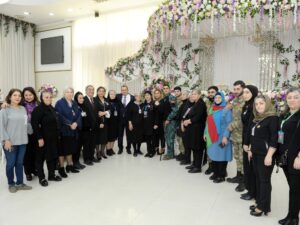 Vitse-spiker şəhid analarını təbrik etdi – FOTOLAR