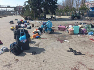 Rusiya Ukraynada dəmiryolu vağzalını raket atəşinə tutdu: 39 nəfər öldü – YENİLƏNİB + FOTO