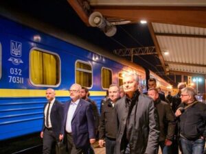 Litva, Latviya, Estoniya və Polşa prezidentləri Kiyevə çatıb – FOTO – YENİLƏNİB