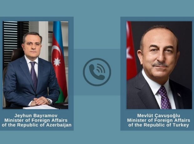 Azərbaycan və Türkiyənin XİN başçıları Brüssel görüşünü müzakirə ediblər
