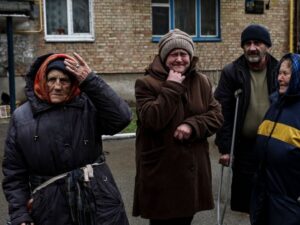 Ukraynanın yüzlərlə sakininin qətlə yetirildiyi Buça şəhərinin görüntüləri yayılıb