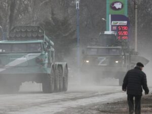 Ukrayna MN: “İzyum istiqamətində bölmələrimiz intensiv atəşə məruz qalıb”