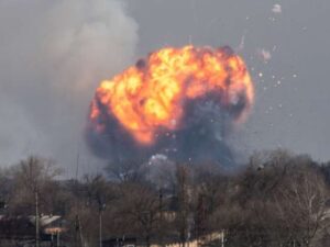 Rusiya ordusu ABŞ silahlarının olduğu hərbi bazanı bombaladı