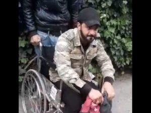 Bakıda dilənçilik edən saxta qazi saxlanılıb
