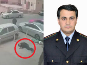 Özünü binadan atan məktəbli qızı xilas etməyə çalışan gömrük işçisi əməliyyat olunub
